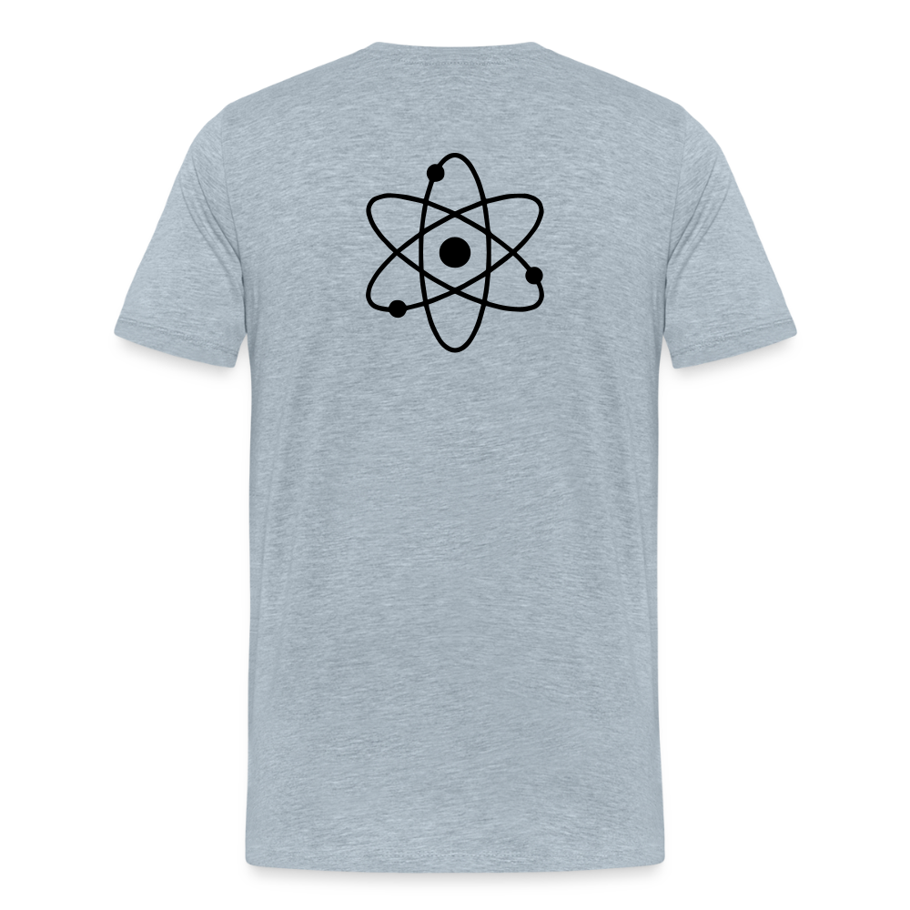 Men's CUSTOMIZABLE  Premium Lightweight T-Shirt - heather ice blue