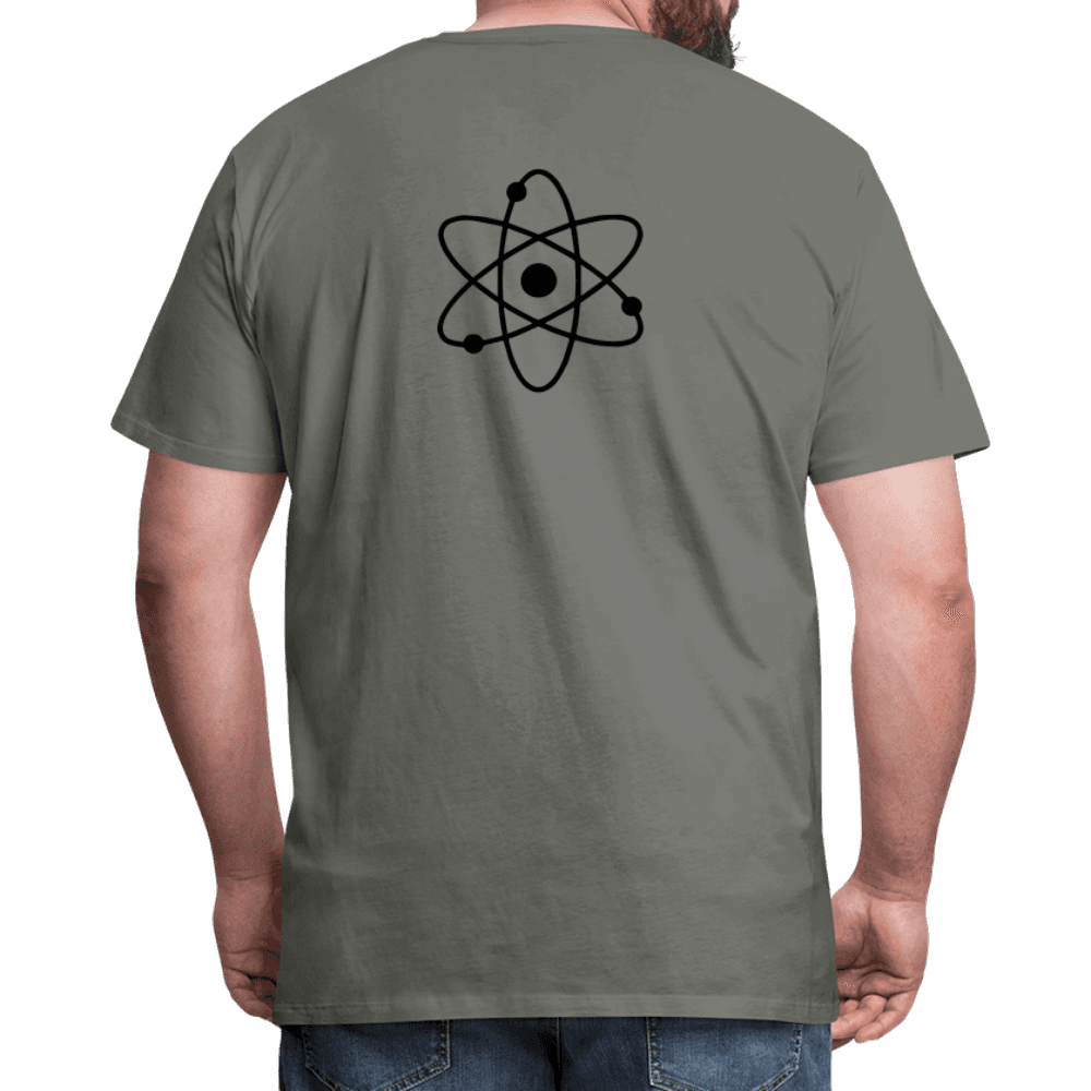 Men's CUSTOMIZABLE  Premium Lightweight T-Shirt - asphalt gray