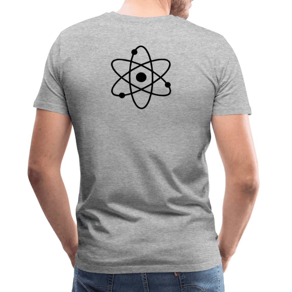Men's CUSTOMIZABLE  Premium Lightweight T-Shirt - heather gray