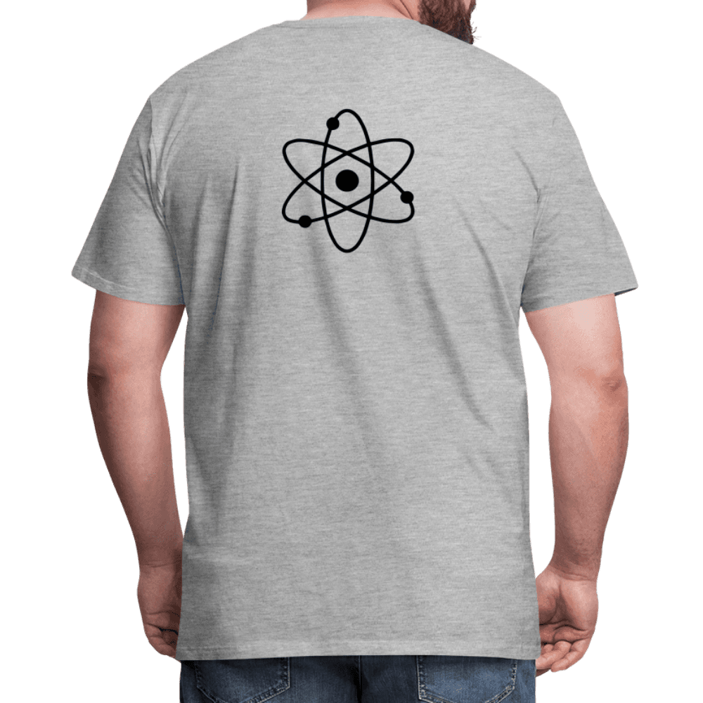 Men's CUSTOMIZABLE  Premium Lightweight T-Shirt - heather gray