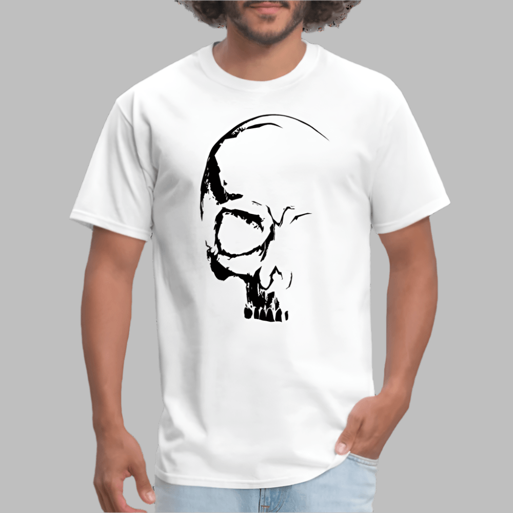 Classic Crew Neck T-Shirt | CUSTOMIZABLE (front & back) - white