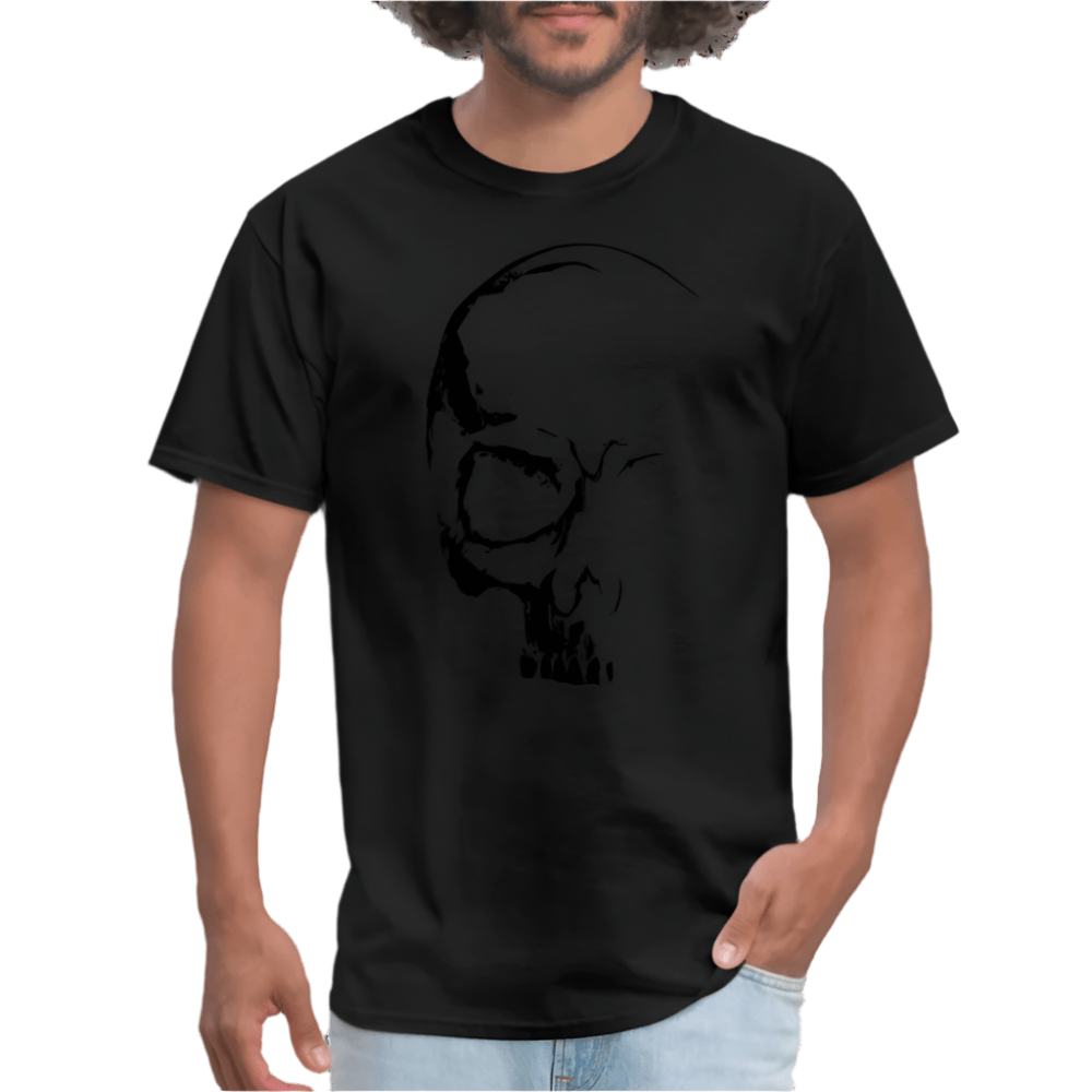 Classic Crew Neck T-Shirt | CUSTOMIZABLE (front & back) - black