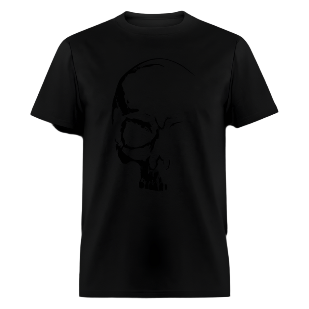 Classic Crew Neck T-Shirt | CUSTOMIZABLE (front & back) - black