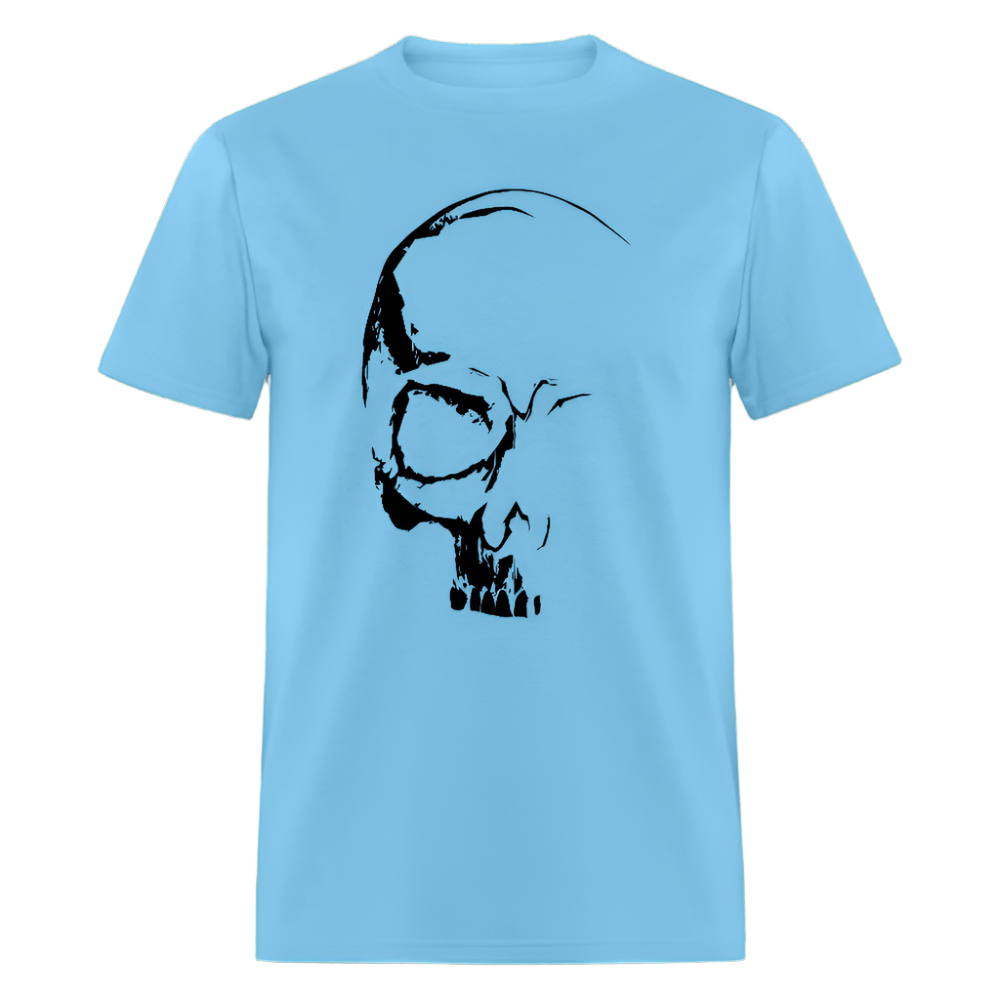 Classic Crew Neck T-Shirt | CUSTOMIZABLE (front & back) - aquatic blue