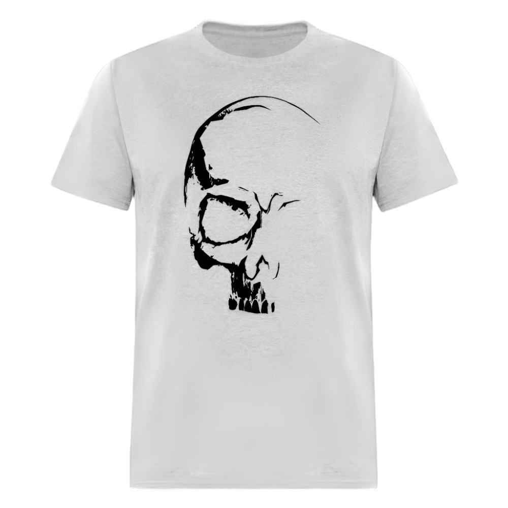 Classic Crew Neck T-Shirt | CUSTOMIZABLE (front & back) - heather gray