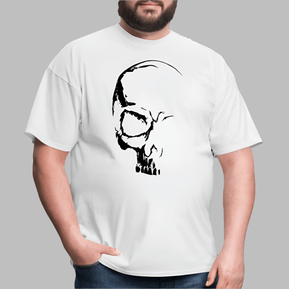 Classic Crew Neck T-Shirt | CUSTOMIZABLE (front & back) - white