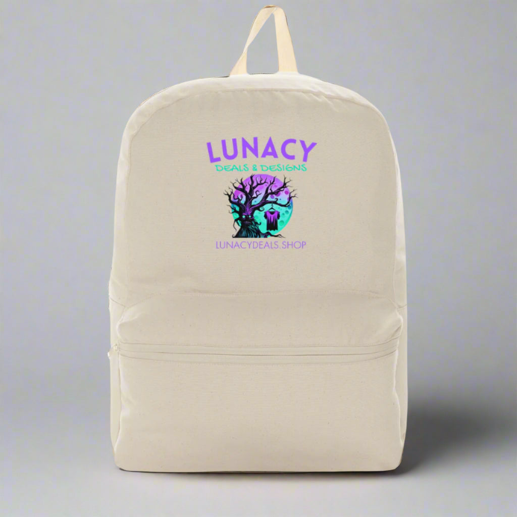 Lunacy Deals & Designs Canvas Backpack