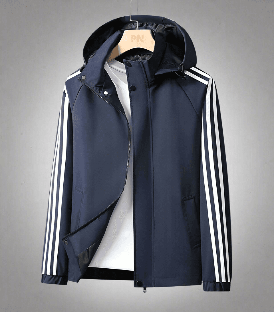Men's Striped Lightweight Jacket