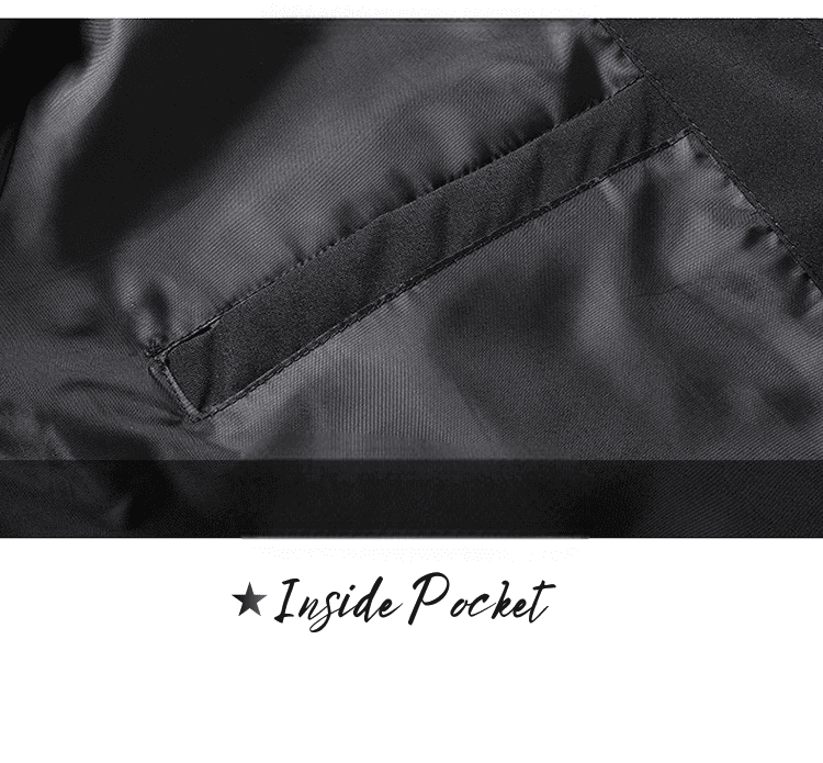 Men's Striped Lightweight Jacket with Detachable Hood