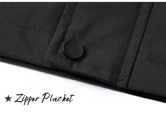 Men's Striped Lightweight Jacket with Detachable Hood