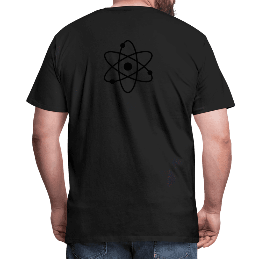 Men's CUSTOMIZABLE  Premium Lightweight T-Shirt - black