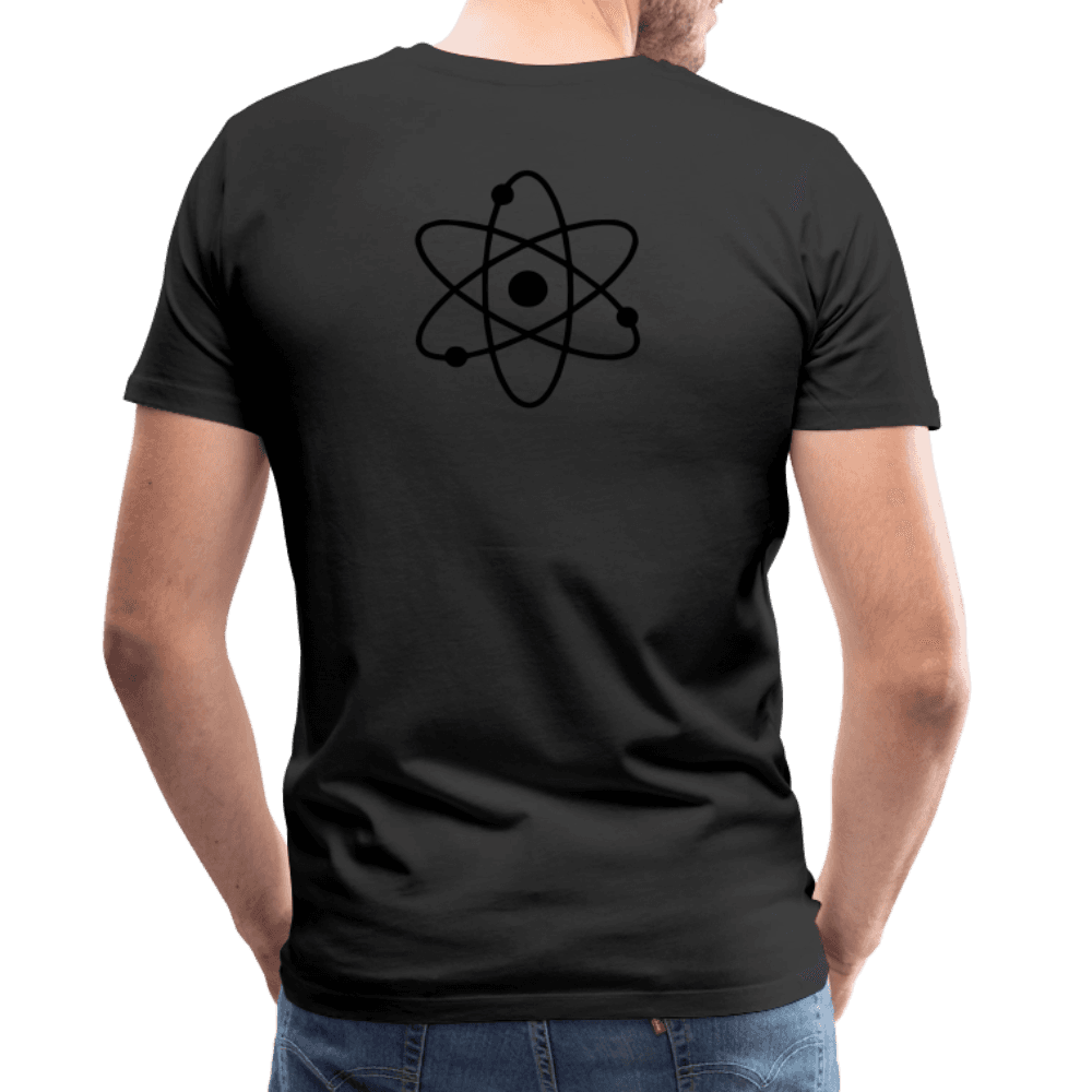 Men's CUSTOMIZABLE  Premium Lightweight T-Shirt - black