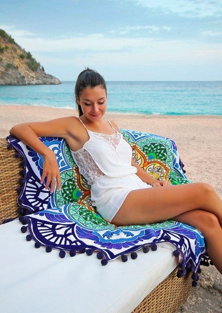 Polygon Tapestry / Beach Throw - Lunacy Deals & Designs