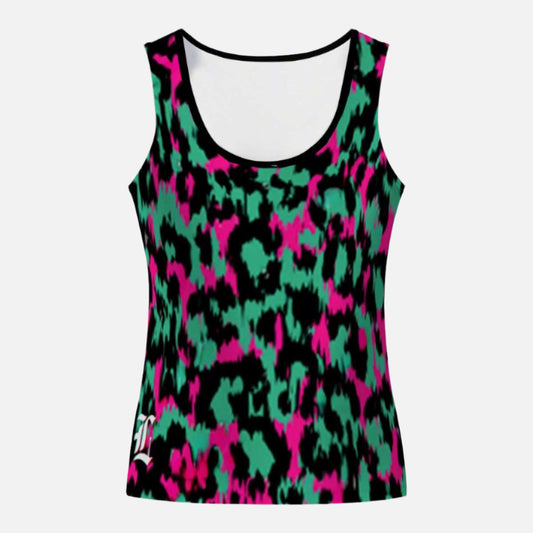 Women's Neon Jungle Tank Top - Lunacy Deals & Designs