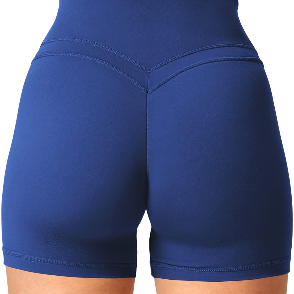 Women's Athletic High Waist Yoga Shorts – Stretch & Support