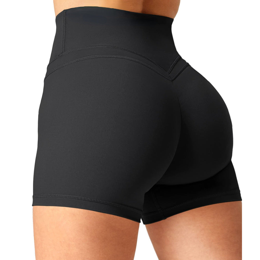 Women's Athletic High Waist Yoga Shorts – Stretch & Support