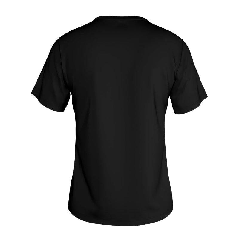 Women's Black V-neck Anarchy T-shirt - Lunacy Deals & Designs