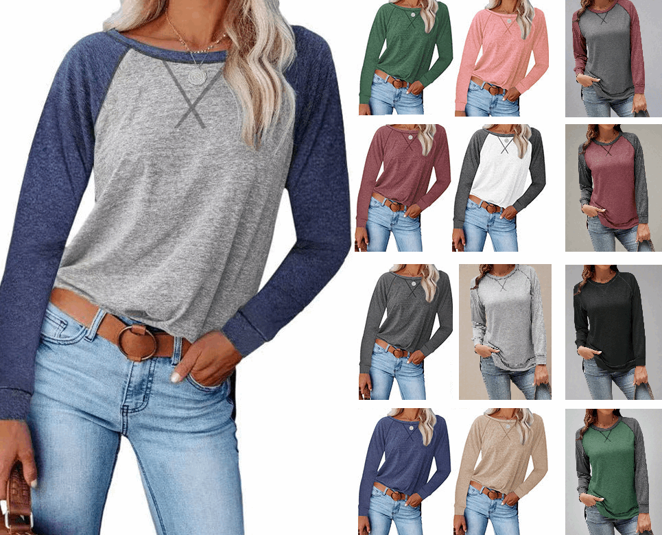 Women's Everyday Essential Long Sleeve Tee - Lunacy Deals & Designs