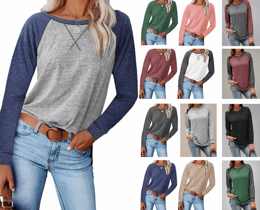 Women's Everyday Essential Long Sleeve Tee - Lunacy Deals & Designs