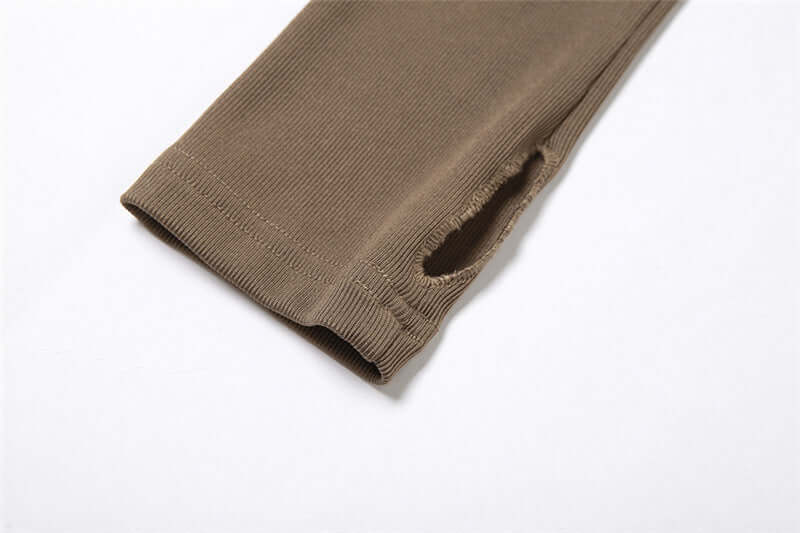 Women's Hooded Ruched Dress with Detached Sleeves - Lunacy Deals & Designs