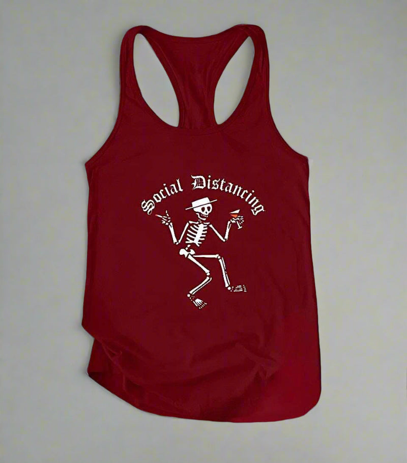Women's Social Dist-ancing Tank Top - Lunacy Deals & Designs