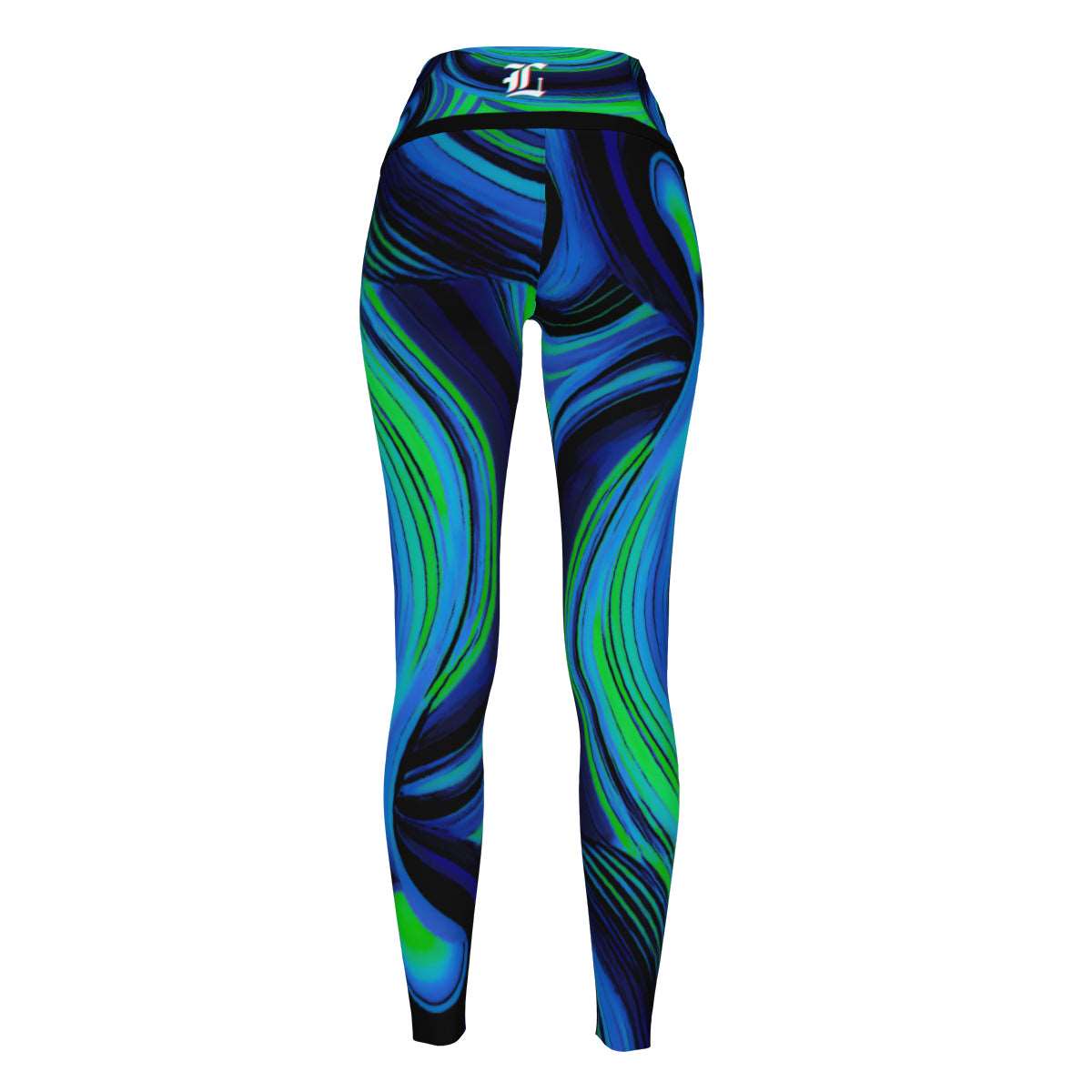 Women's Auroral Zephyr High Waist Stretchy Leggings - Lunacy Deals & Designs