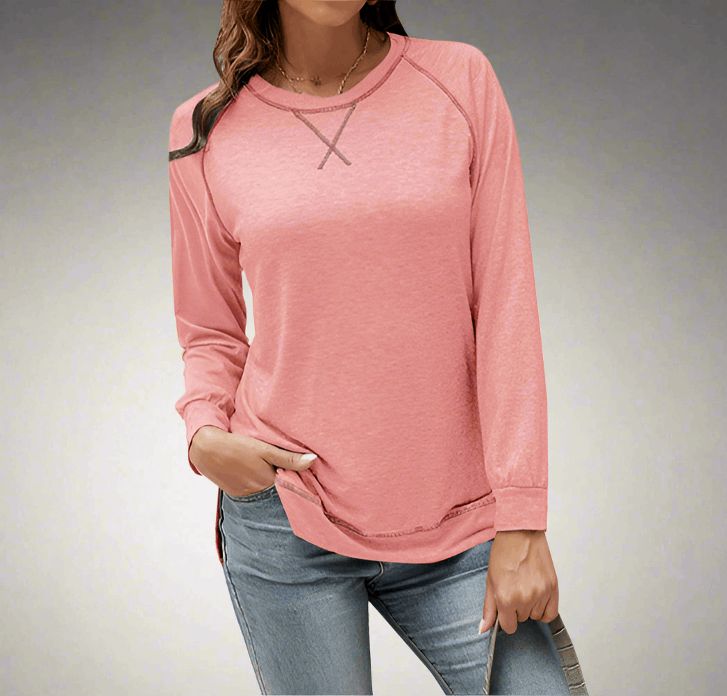 Women's Everyday Essential Long Sleeve Tee - Lunacy Deals & Designs