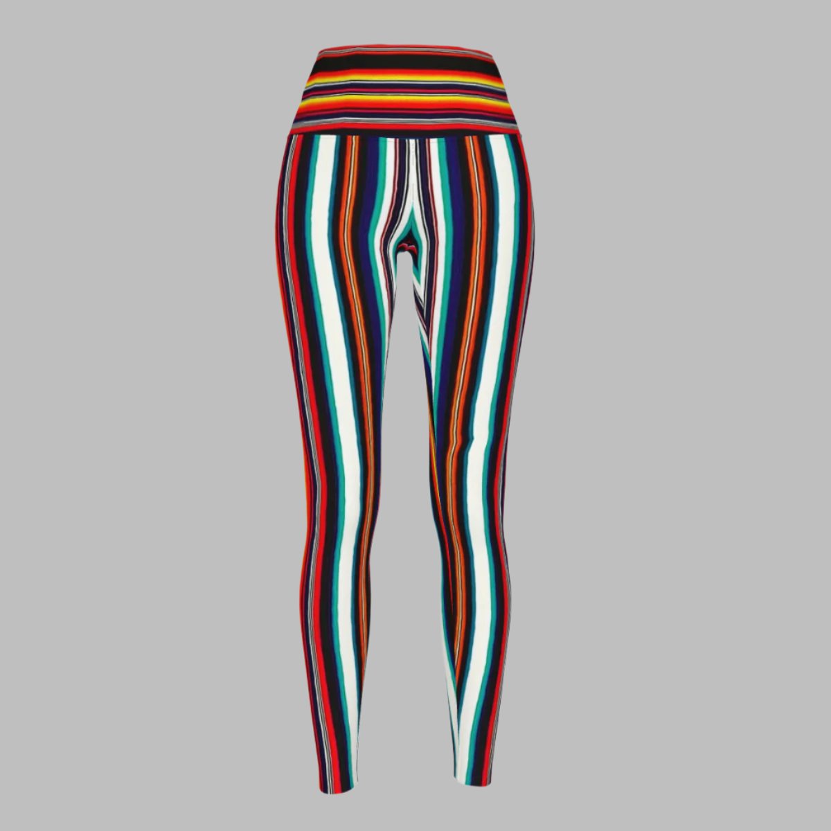 Women's Fiesta Forever High Waist Stretchy Leggings - Lunacy Deals & Designs