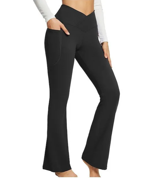 Yoga Flare Leggings with Pockets