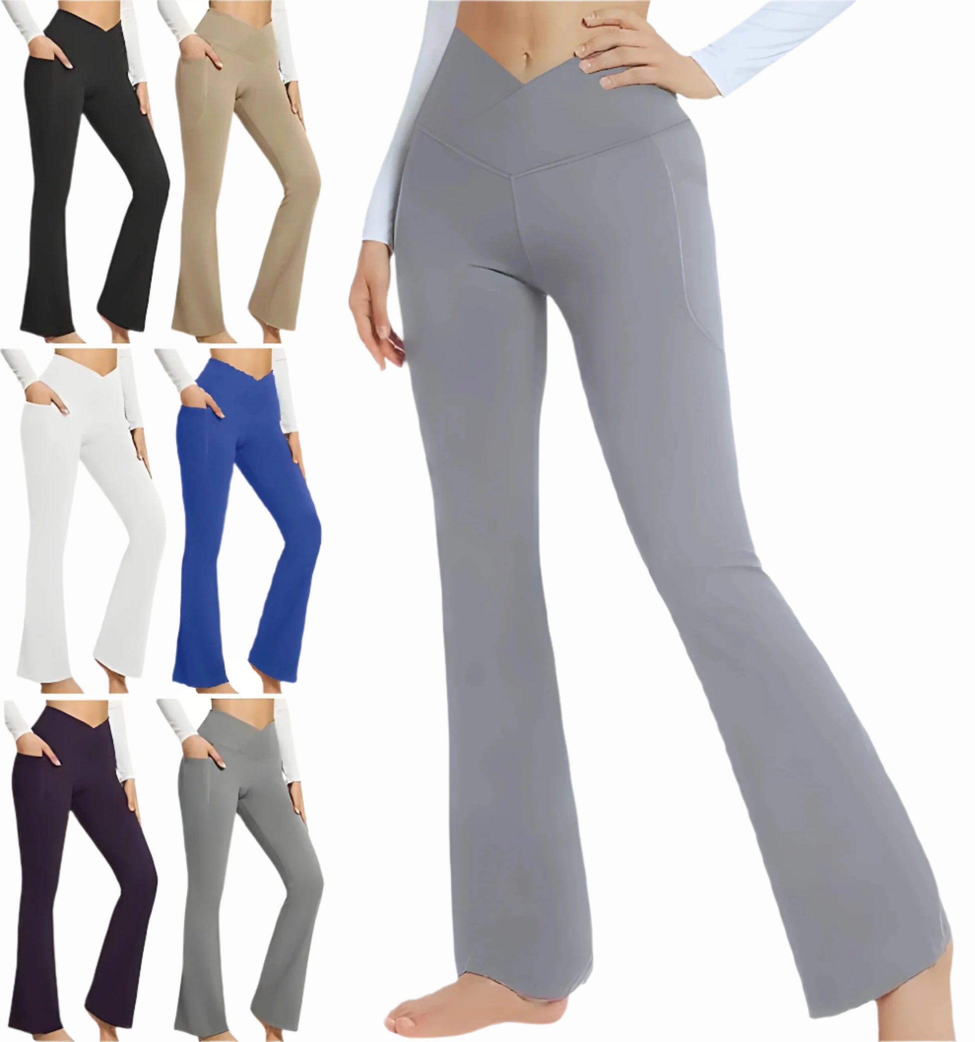 Yoga Flare Leggings with Pockets
