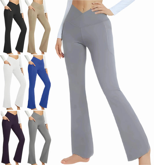 Yoga Flare Leggings with Pockets