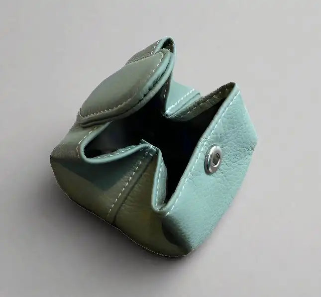 Leather Coin Purse (15 color choices!) - Lunacy Deals & Designs