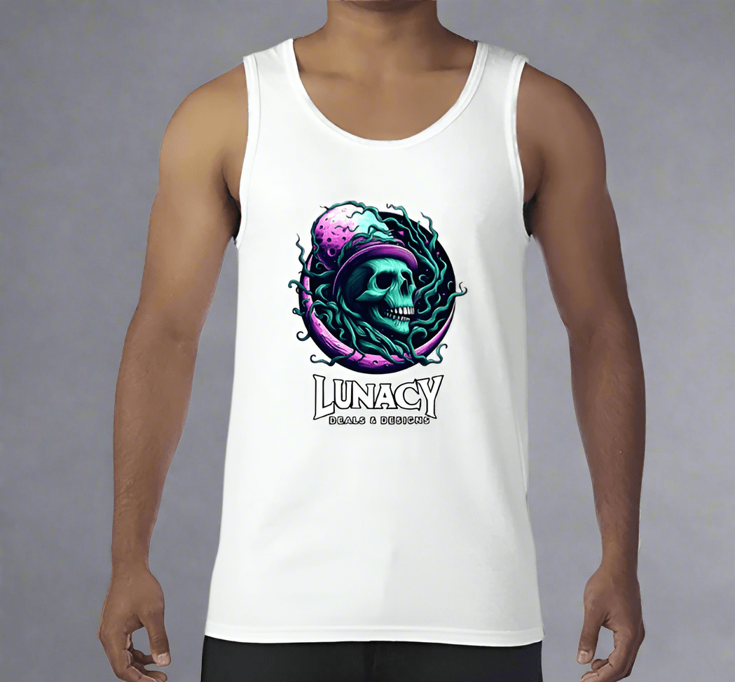 Men's Sleeveless Lunacy Shirt - Lunacy Deals & Designs