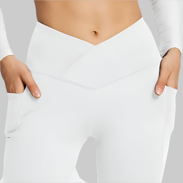 Yoga Flare Leggings with Pockets Lunacy Deals & Designs