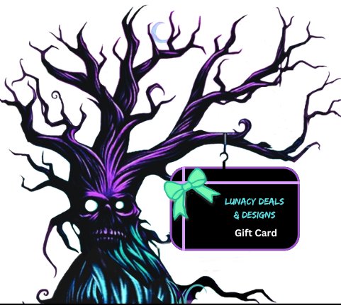 Gift Cards - Lunacy Deals & Designs