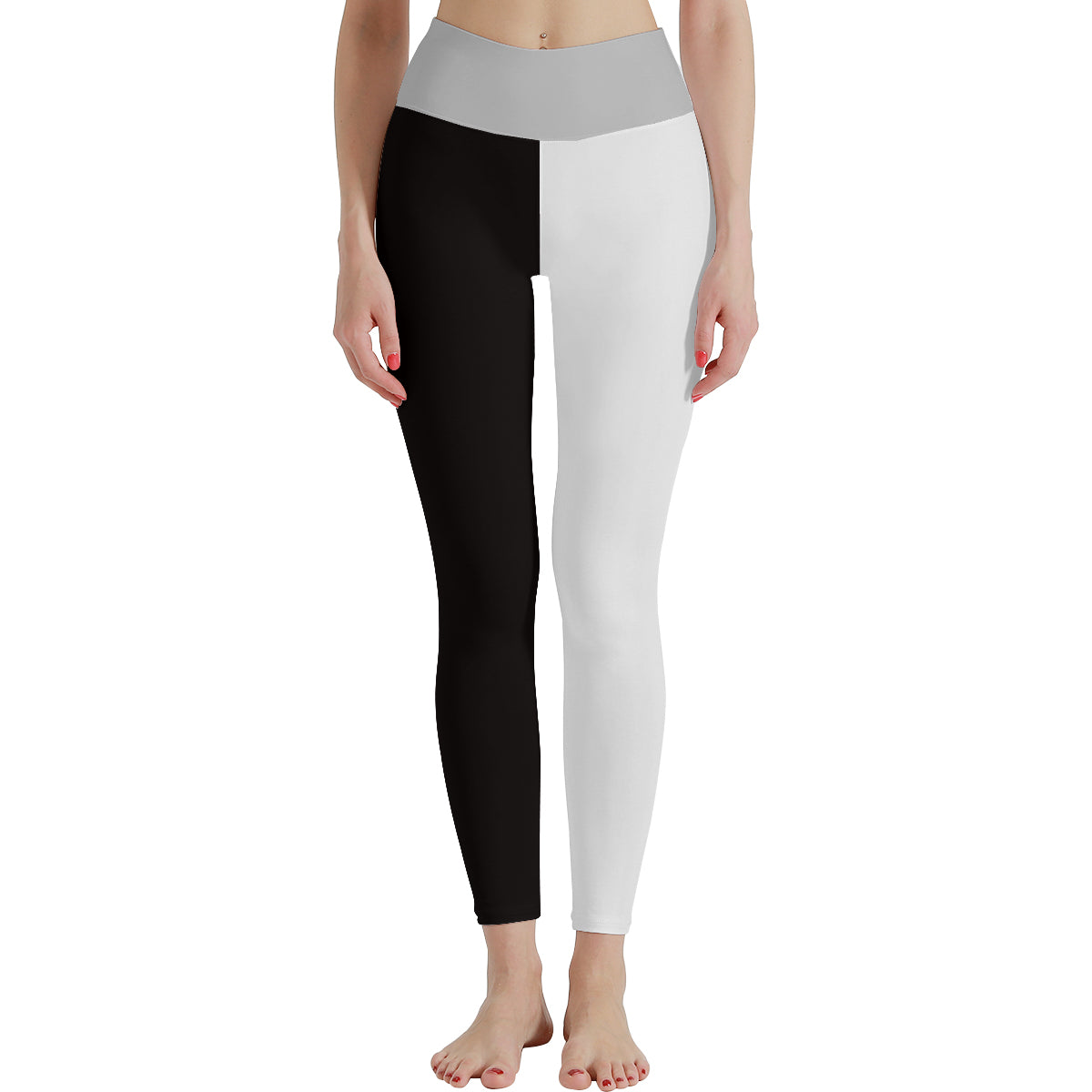 Women's Monochrome Mirage High Waist Stretchy Leggings