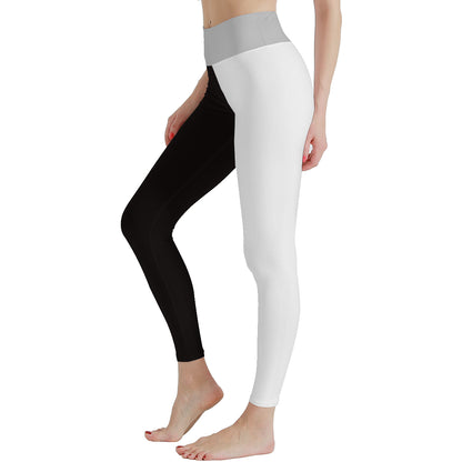 Women's Monochrome Mirage High Waist Stretchy Leggings