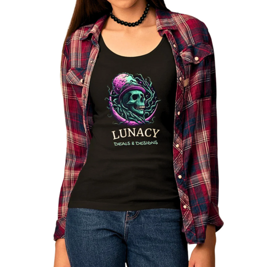Lunacy Deals & Designs Women's Lightweight Cotton Tank Top