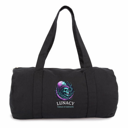 Lunacy Deals & Designs Cotton Duffle Bag - black