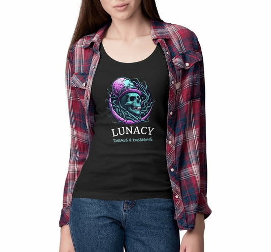 Lunacy Deals & Designs Women's Lightweight Cotton Tank Top