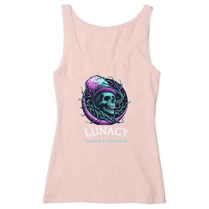 Lunacy Deals & Designs Women's Lightweight Cotton Tank Top - pink