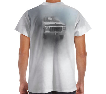 Men's ‘79 Ford Burnout T-shirt Lunacy Deals & Designs