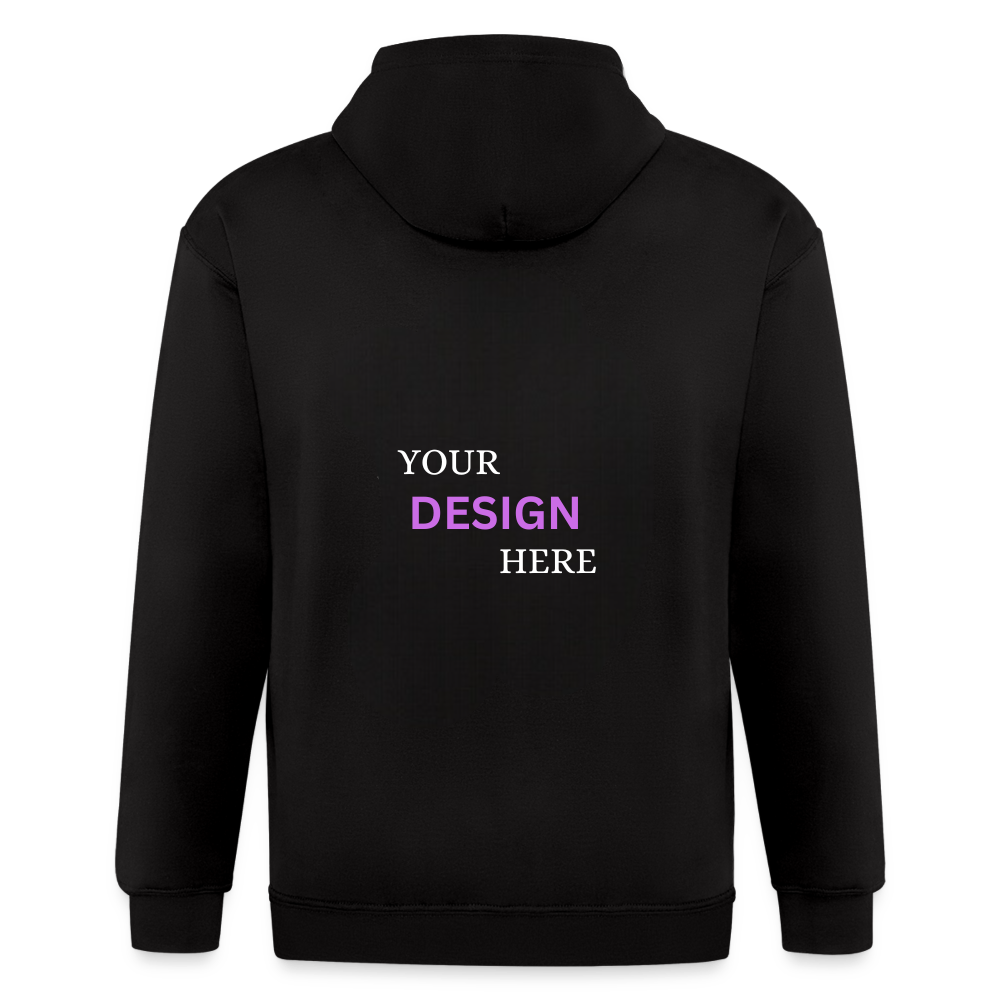 Men's Zip Up Hoodie (Customizable)