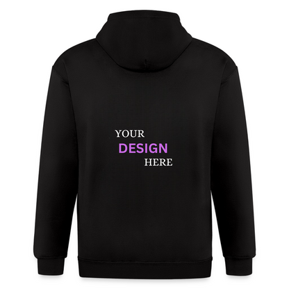 Men's Zip Up Hoodie (Customizable)