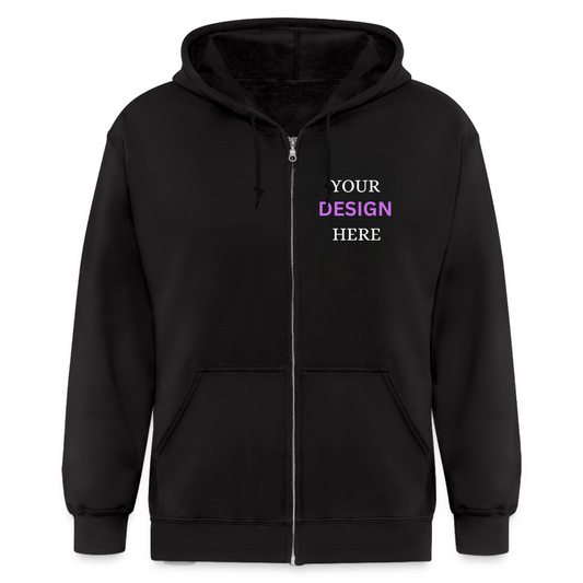 Men's Zip Up Hoodie (Customizable)