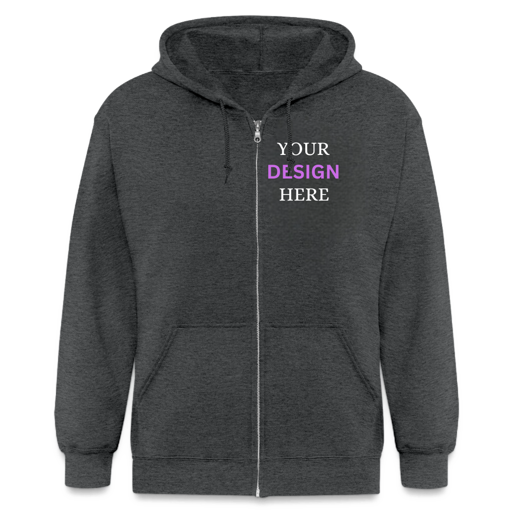 Men's Zip Up Hoodie (Customizable)