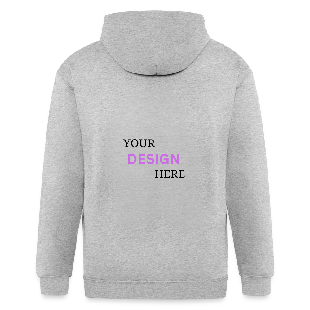 Men's Zip Up Hoodie (Customizable)