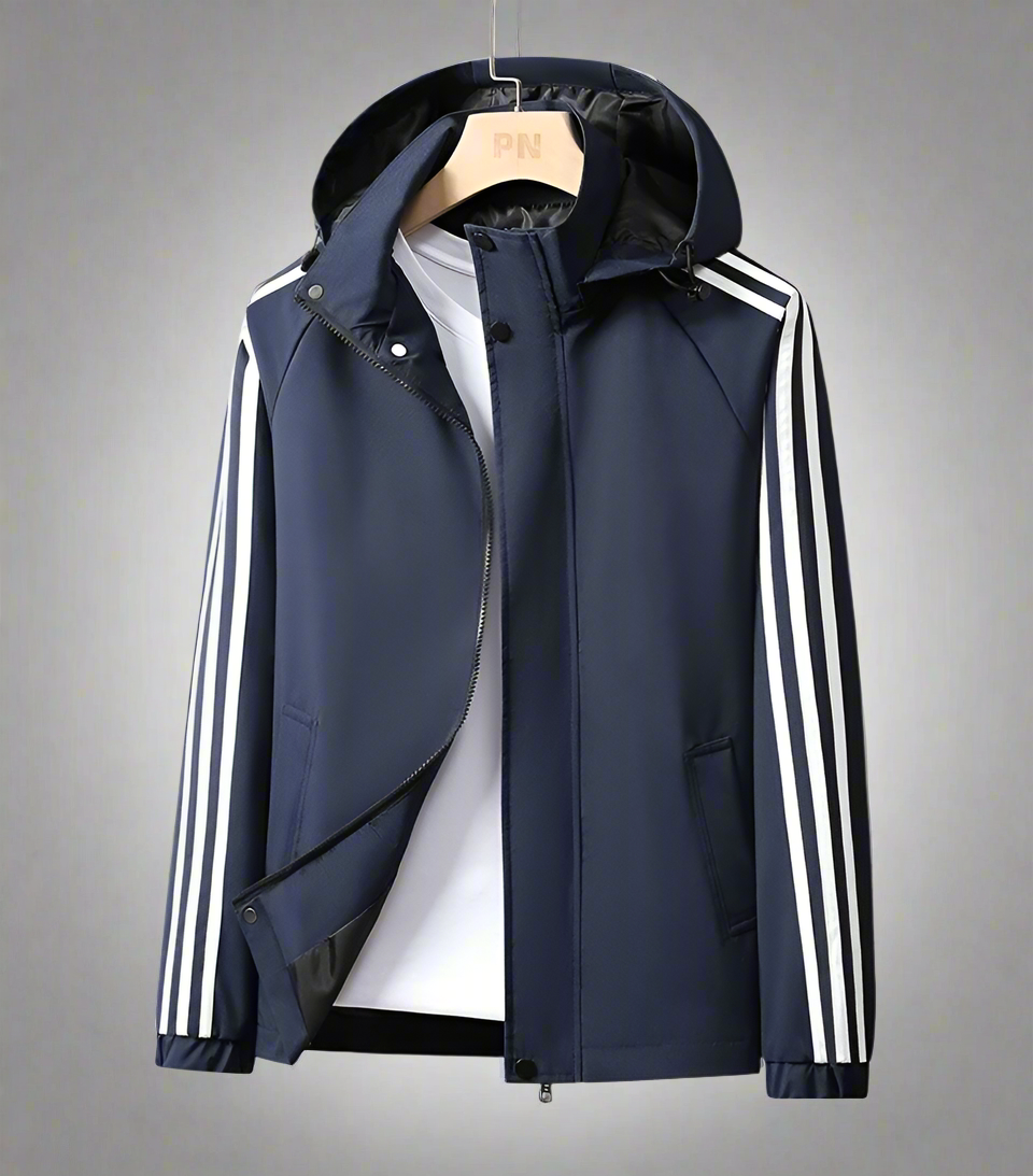 Men's Striped Lightweight Jacket