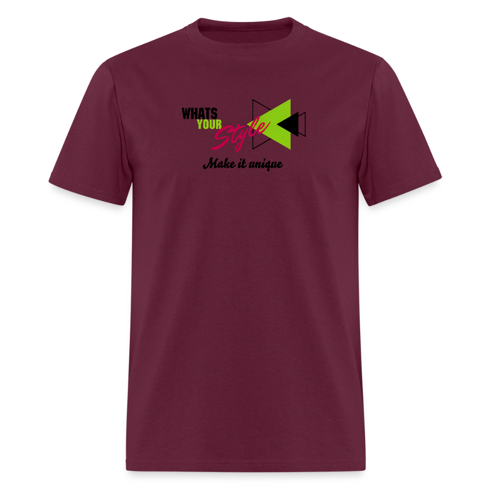 Men's T-Shirt - burgundy