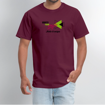 Men's T-Shirt - burgundy